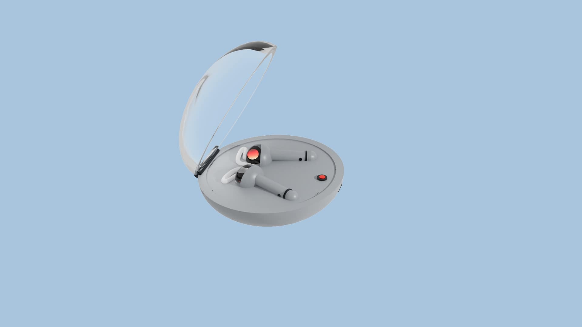 LuxAudio Buds - Cinema 4D 3D Design detail